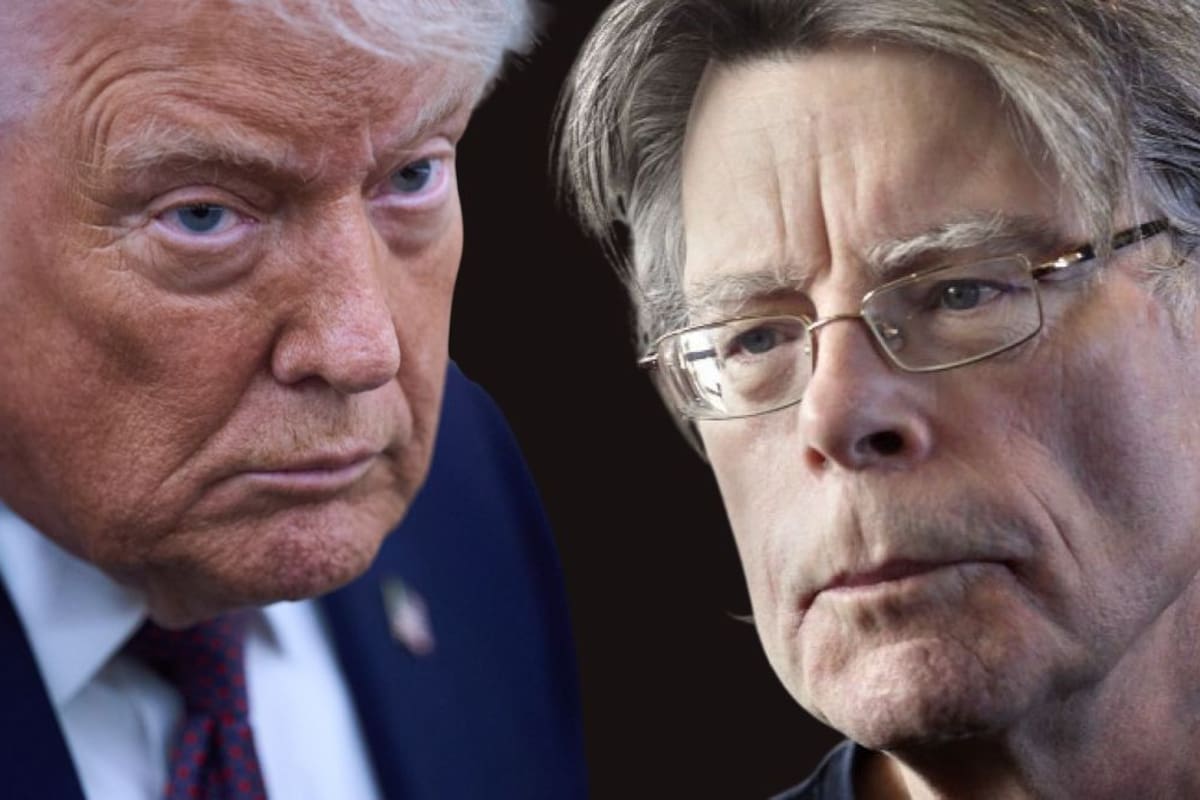 ‘’¿Está desconectado?’': Stephen King genera polémica tras errar al decir que Donald Trump no tiene descendencia