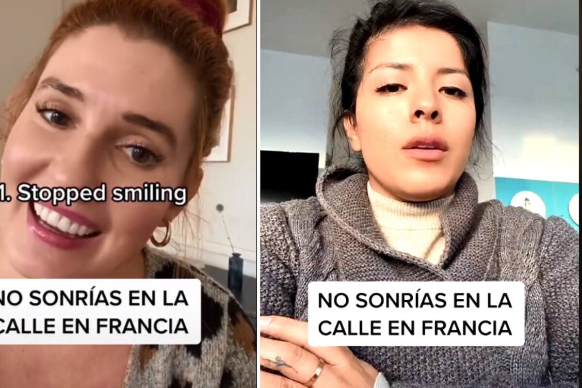 Tiktoker explica por qué no debes de sonreírle a los franceses