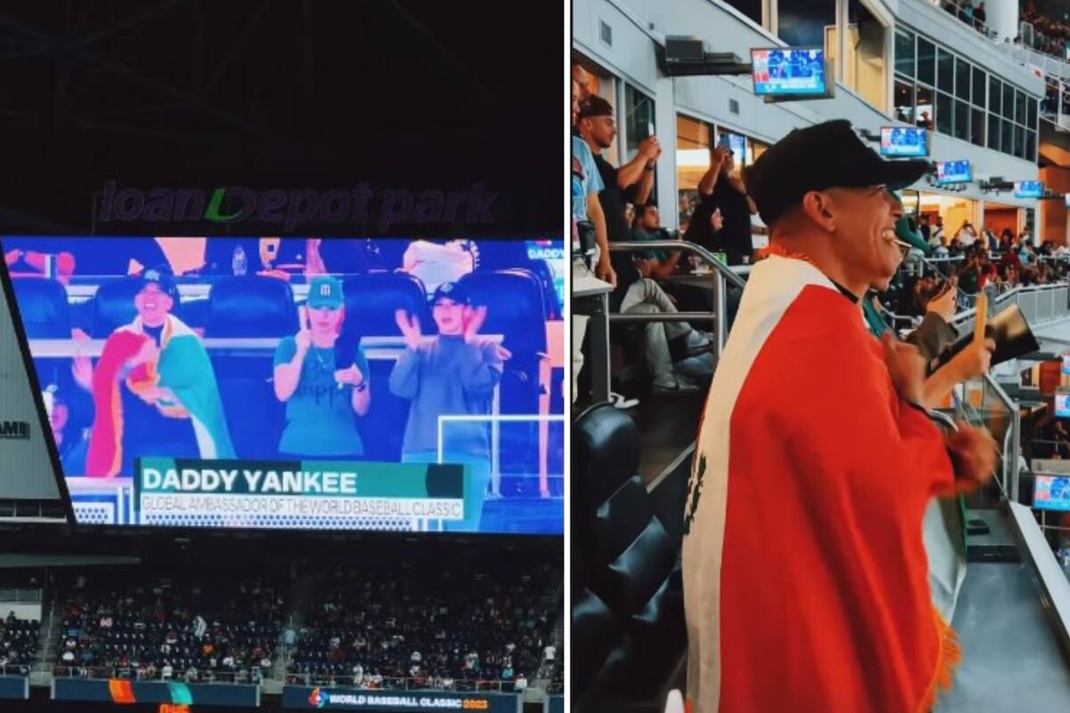 Daddy Yankee se envuelve en la bandera y felicita a México en el Clásico Mundial de Beisbol