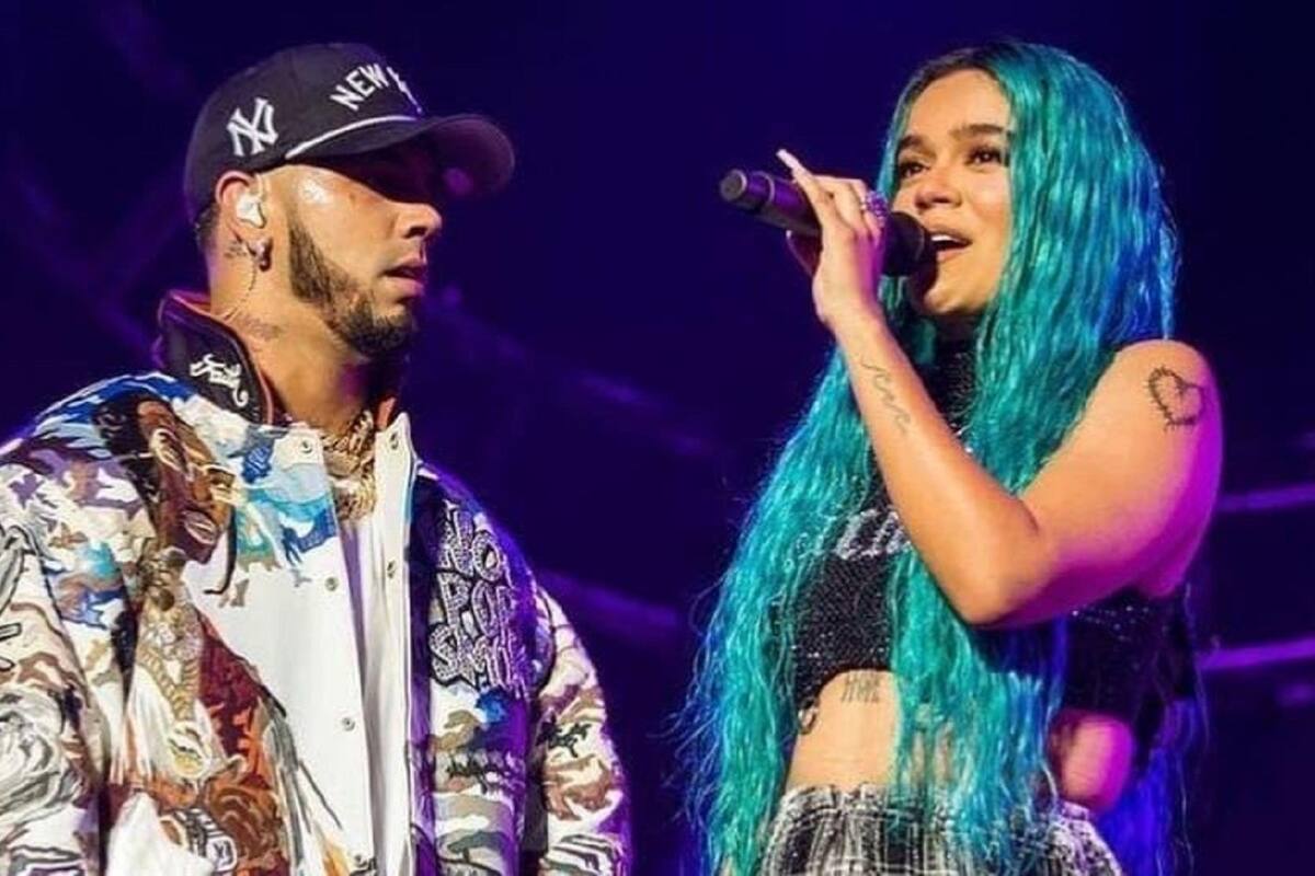 Karol G agradece con emotivo mensaje a Anuel por su participación en su concierto