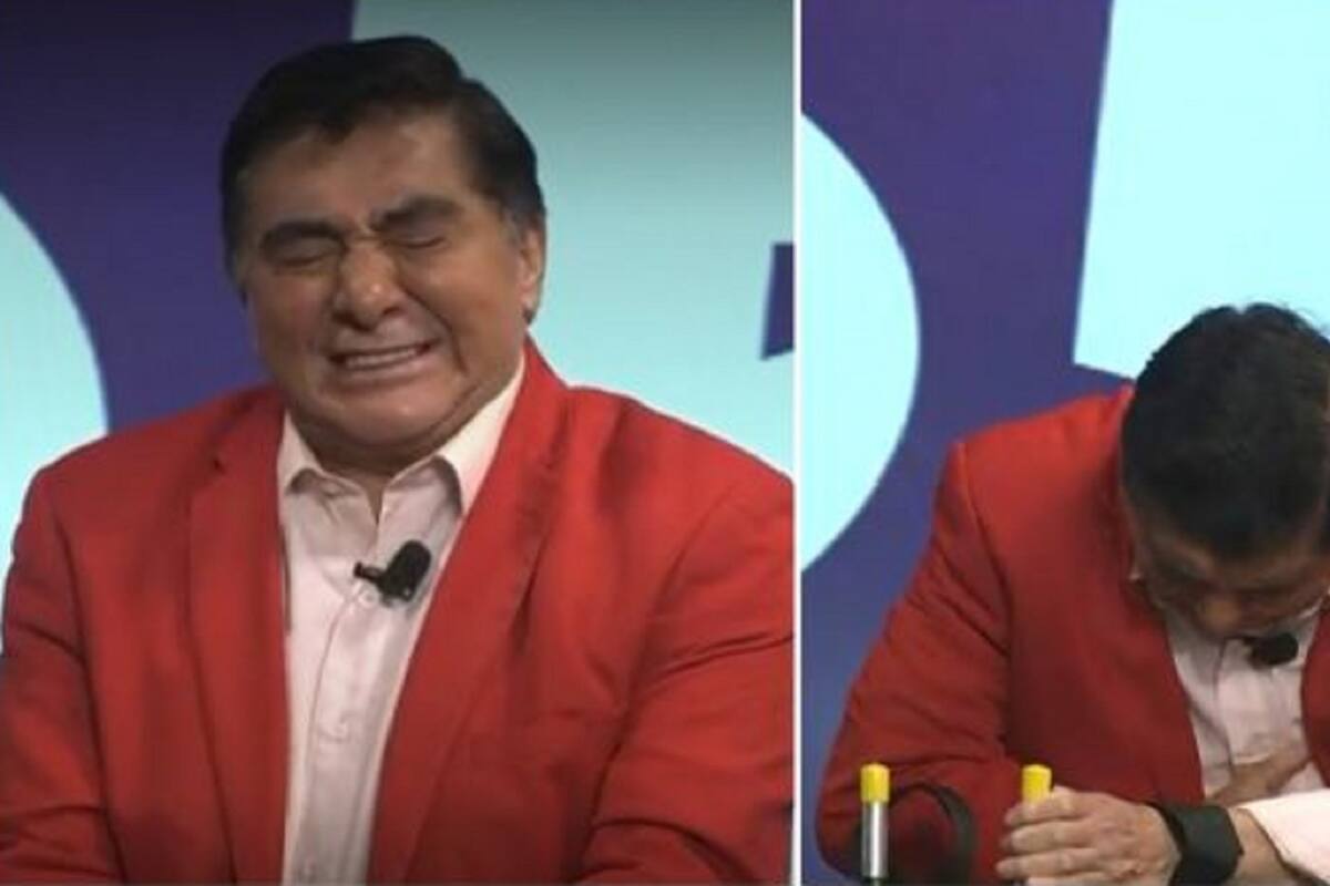 "SNSerio": Carlos Bonavides finge infarto al recibir choques en programa en vivo