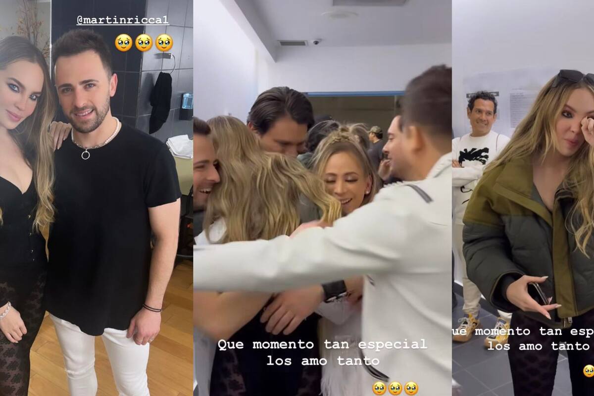 Belinda se reúne con elenco de 'Cómplices al rescate' y 'Amigos X Siempre' y fanáticos 'explotan' de nostalgia