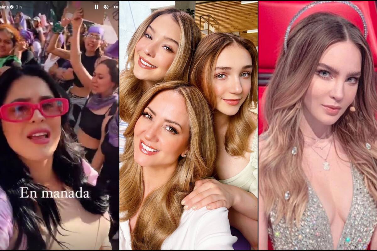 8M: Famosas mexicanas que asistieron a la marcha y publicaron mensajes feministas en sus redes sociales