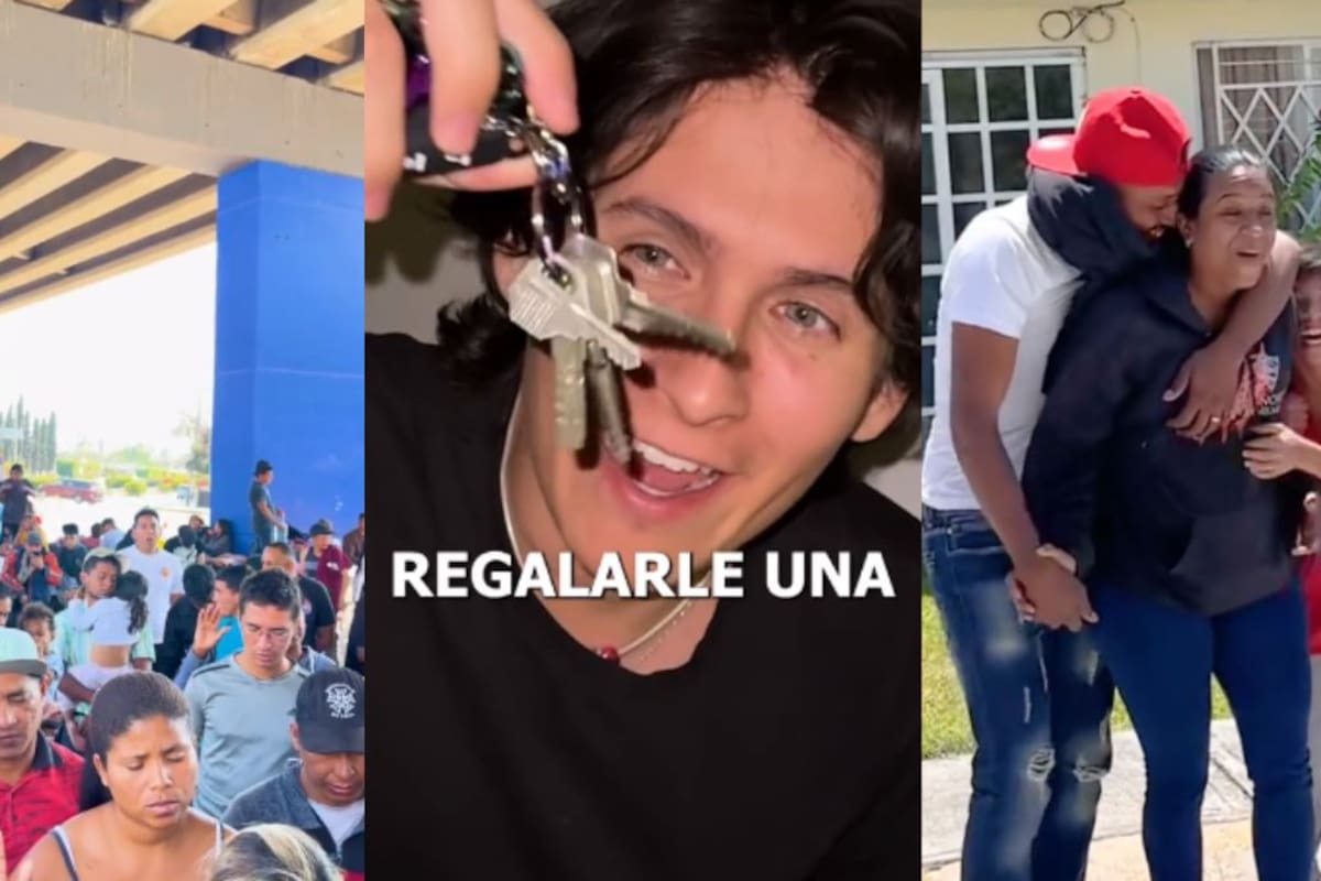 VIDEO: el influencer Alexis Omman regala una casa a una familia migrante