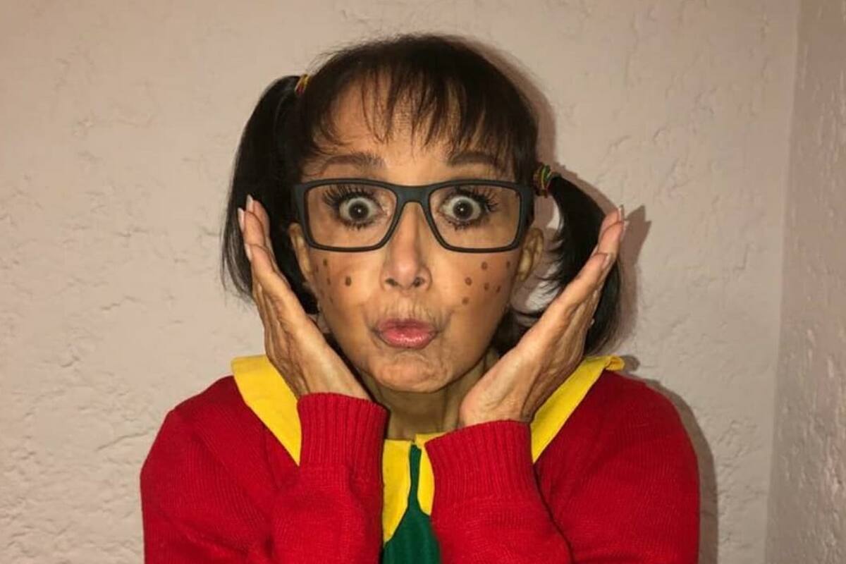 María Antonieta de las Nieves, "La Chilindrina", impacta con bañador a sus ¡70 años!