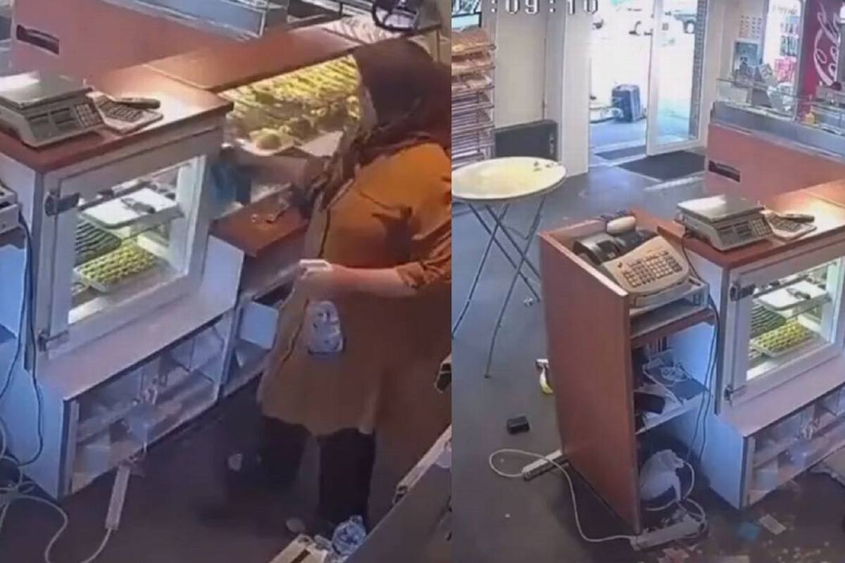 Cuchillo contra trapo, mujer defendió su negocio de un asalto con artículo de limpieza