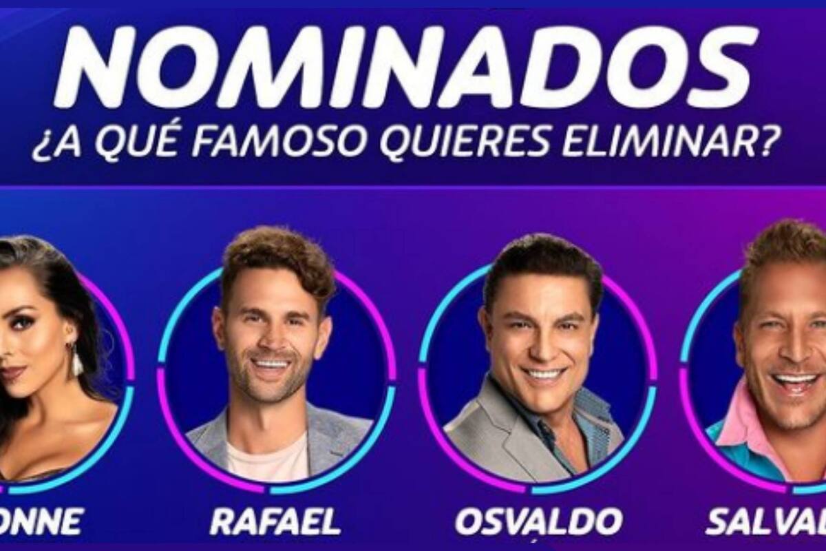 Ya tenemos los nombres de los nominados de esta semana en "La Casa de los Famosos 2"