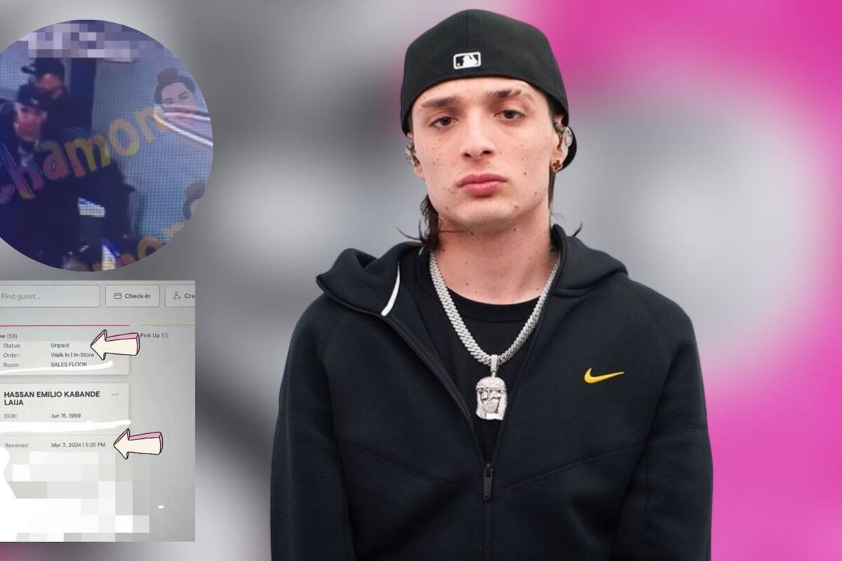 Peso Pluma se va sin pagar de dispensario de marihuana y lo acusan de robo