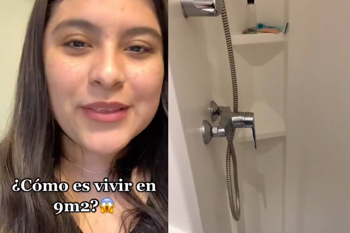Tiktoker muestra su apartamento de 9 metros cuadrados en Francia