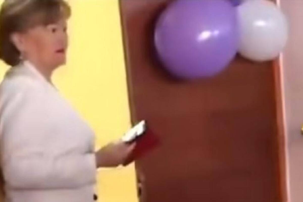 TikTok: Intentan sorprender a cumpleañera y le pegan con confeti en la cara