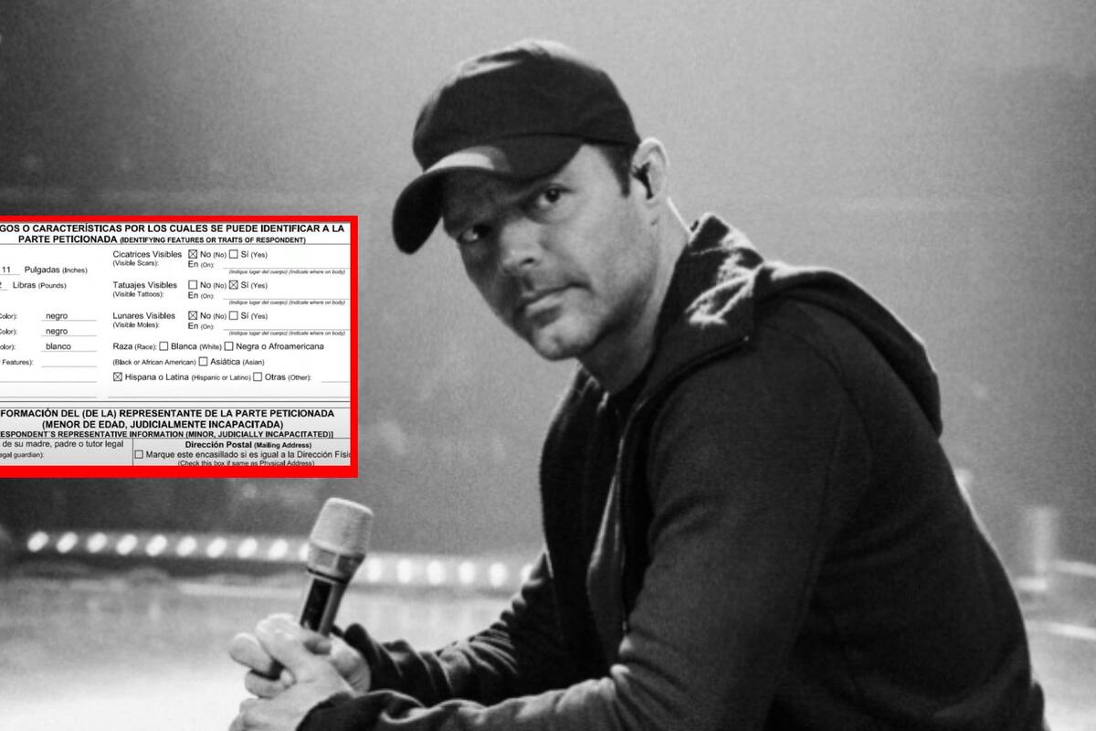 Revelan la identidad del sobrino que demandó a Ricky Martin
