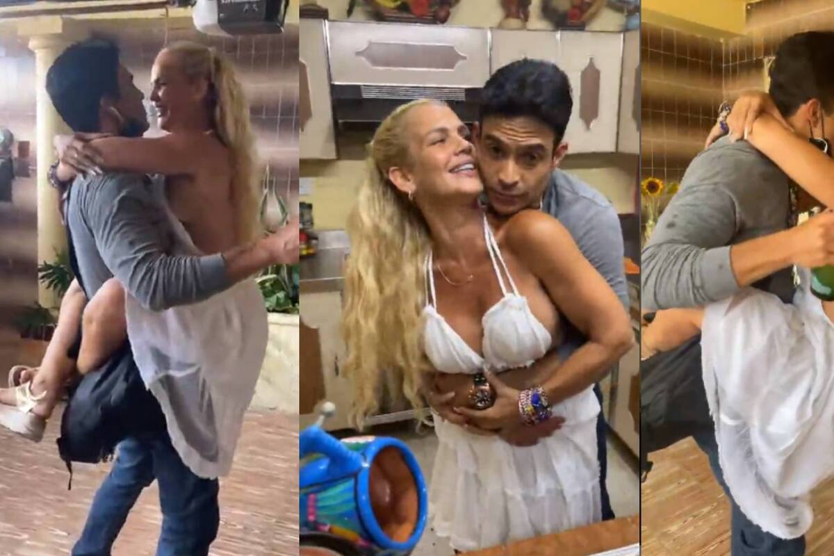 Juan Vidal y Niurka se reencontraron con un cálido abrazo y hablaron de su relación