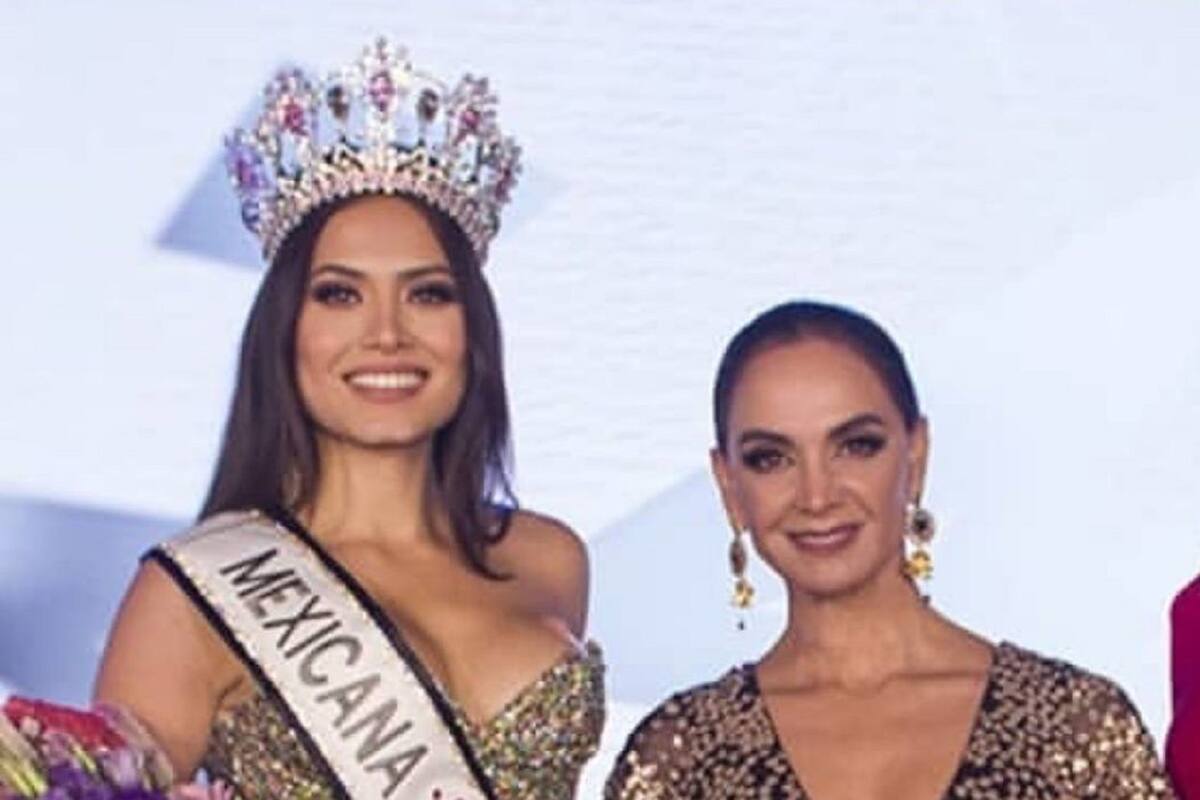 Lupita Jones felicita a Andrea Meza, Miss Universo 2021, con tremendo error