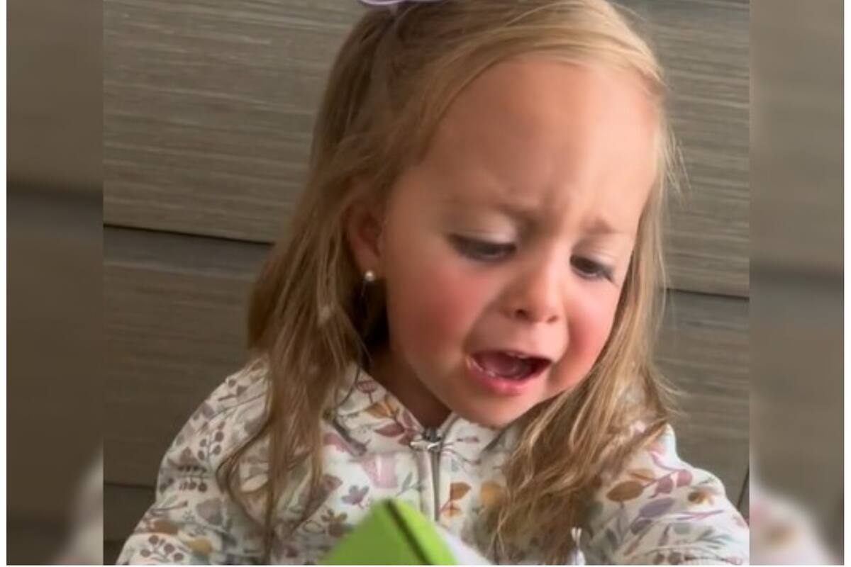 VIRAL: Pequeña conmueve a usuarios al reaccionar a su objeto de seguridad