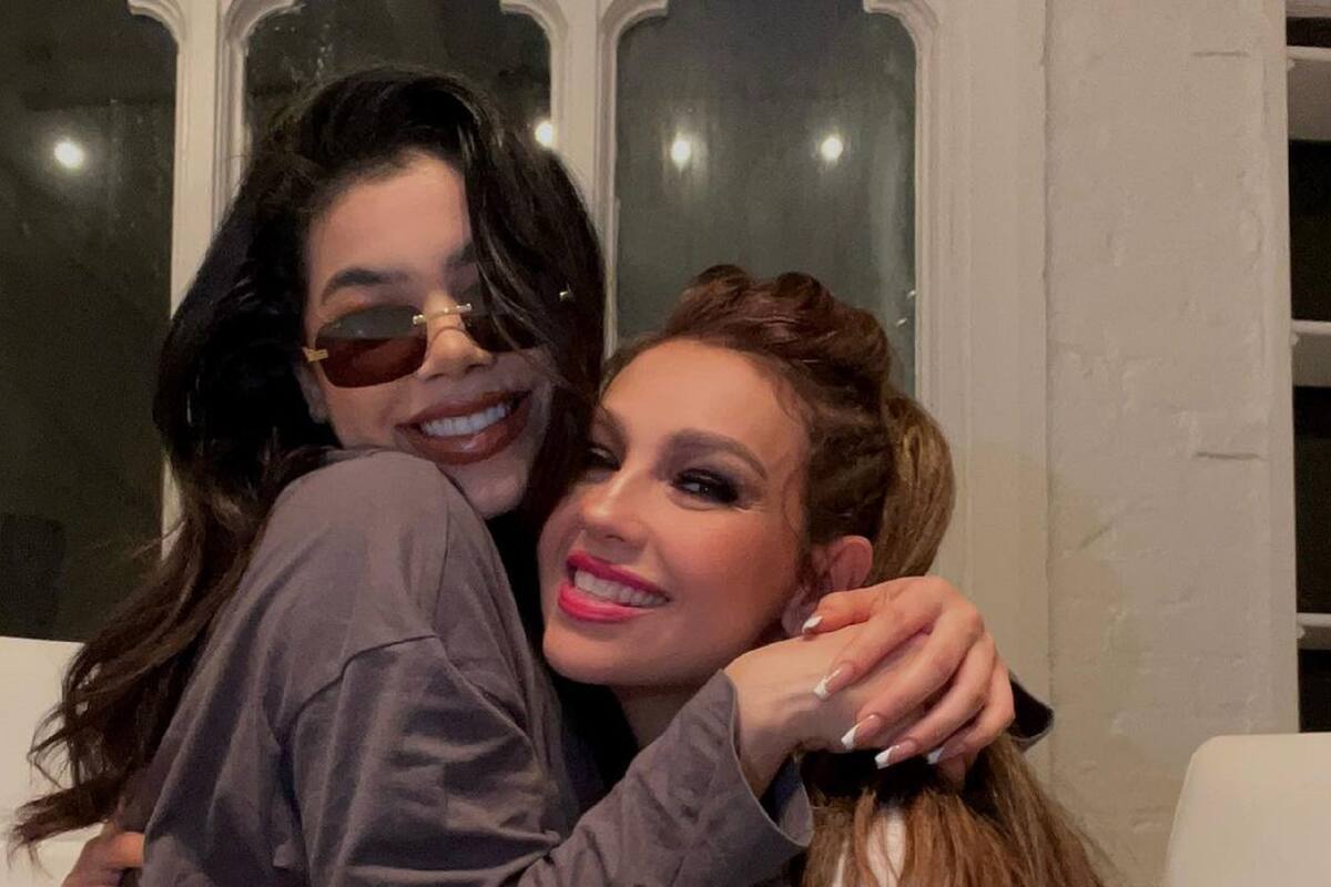 ¡Kenia Os y Thalía juntas! ¿Se viene una colaboración? Esto es lo que sabemos