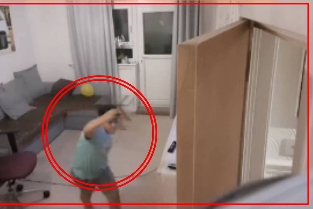 VIDEO: Niño es molestado por un espíritu y queda grabado en video