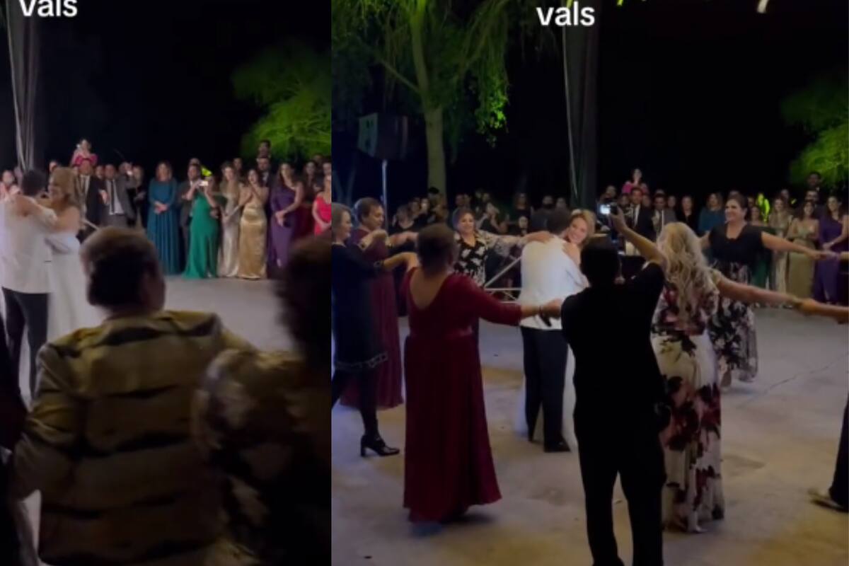 No niños… ¡Ni tías! Tías “arruinan” vals de bodas con una inesperada intervención