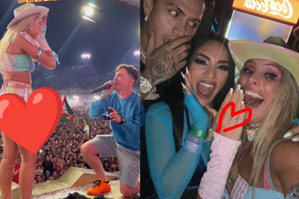 ¡Lele Pons se casa! Guaynaa le propone matrimonio en medio del concierto de Tomorrowland