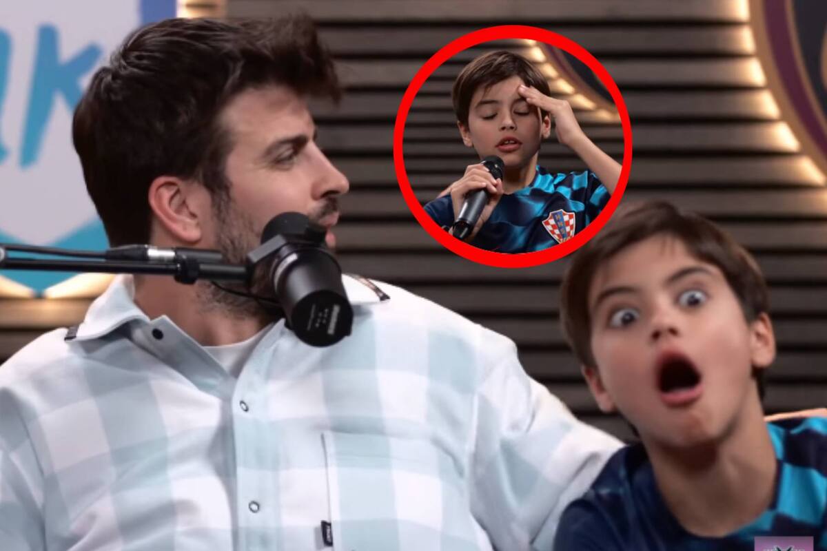 Milán Piqué desmiente a su papá Gerard Piqué en vivo y usuarios de redes se burlan de él
