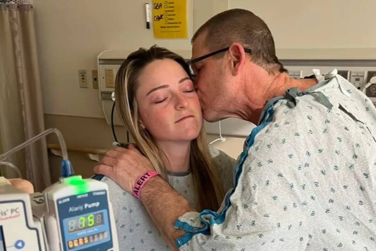 VÍDEO: hombre es sorprendido por su propia hija: ¡ella fue la que secretamente le donó un riñón!