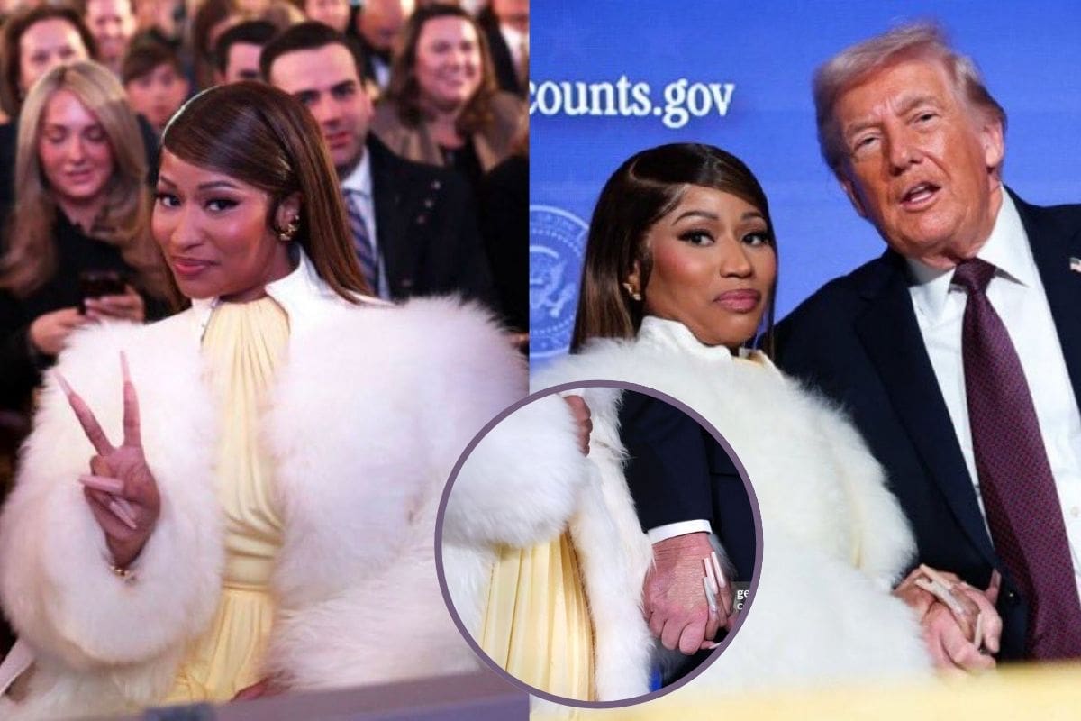 Nicki Minaj se proclama “la fan número uno” de Donald Trump en Washington y anuncia una importante donación para las nuevas Cuentas Trump