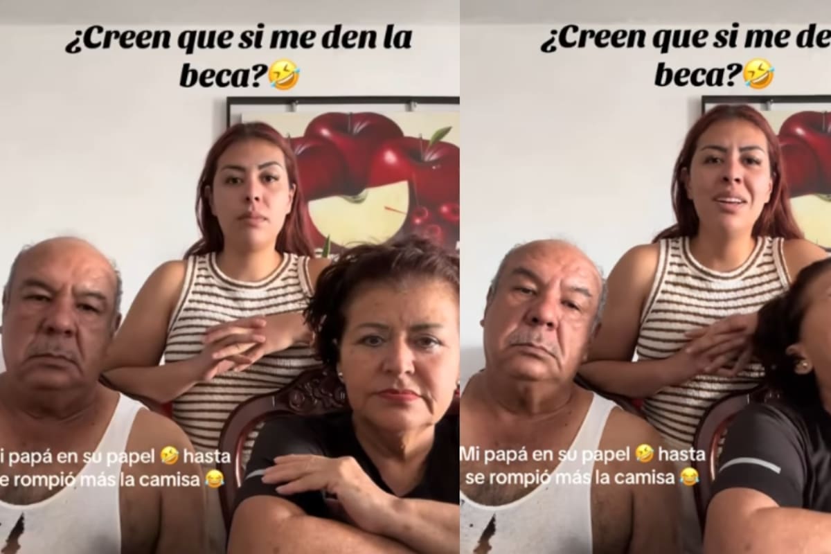 “La interpretación de la madre es lo mejor”: Una familia crea un video humorístico sobre una beca de Infonavit que se vuelve viral por sus actuaciones