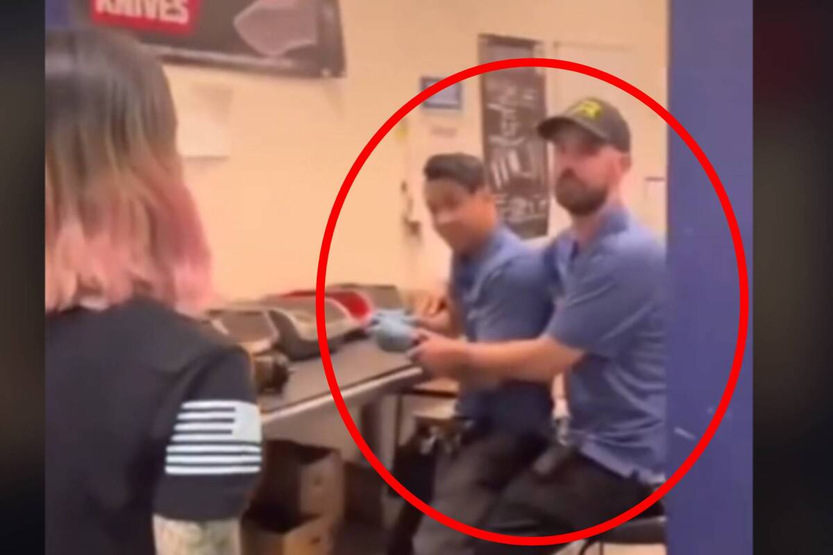 VIDEO: Mujer intenta sorprender a su novio y la sorprendida es ella