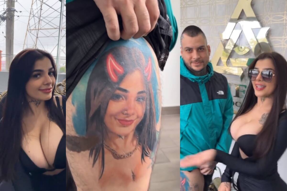 Karely Ruiz premia nuevamente a uno de sus fans por tatuarse su rostro: ¿quién fue el ganador?