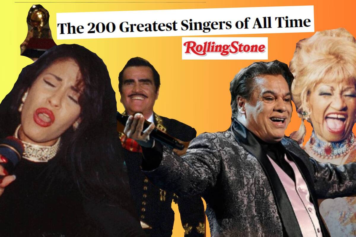 Mexicanos figuran en la lista de 200 mejores cantantes de "Rolling Stone"