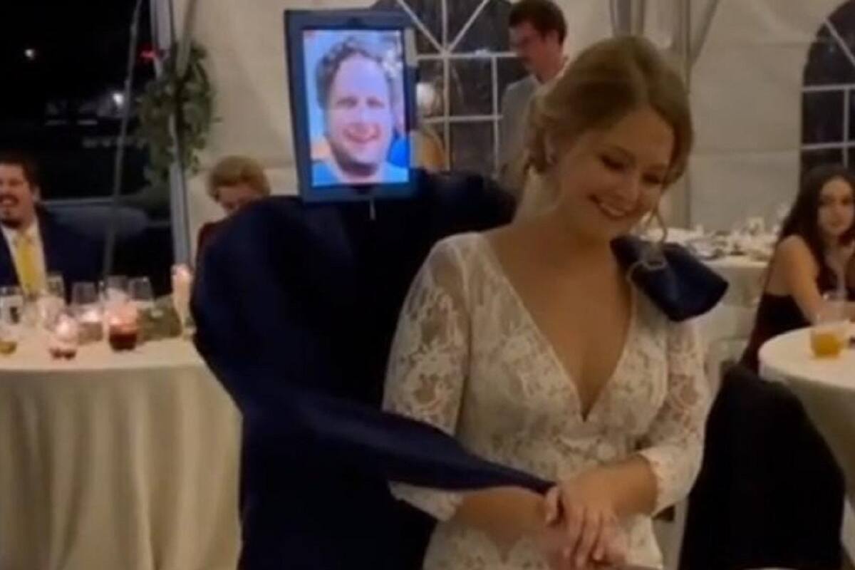 Hombre termina en el hospital el día de su boda y esto hizo la novia para seguir la fiesta