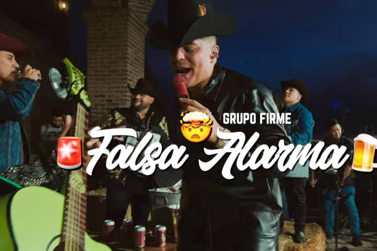 "Grupo Firme" estrena "Falsa Alarma" y seis nuevas canciones más