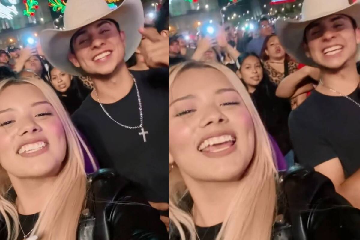 Se enamora en concierto de Grupo Firme y lo encuentra en TikTok: "Haz lo tuyo"