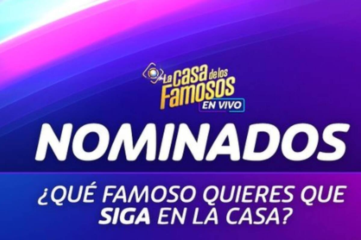 Ya tenemos la lista de nominados de esta semana en "La Casa de los Famosos 2"