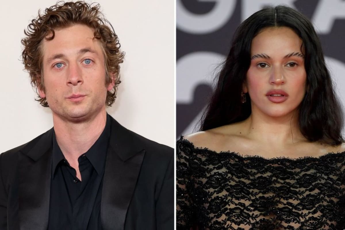 Jeremy Allen White y Rosalía la nueva pareja del momento