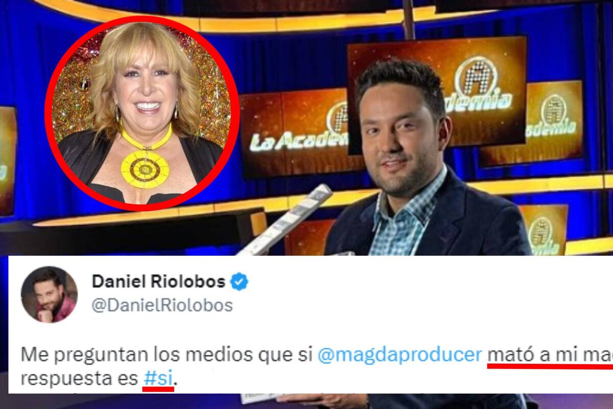 Daniel Riolobos, "exacadémico", asegura que Magda Rodríguez es la causante de la muerte de su madre