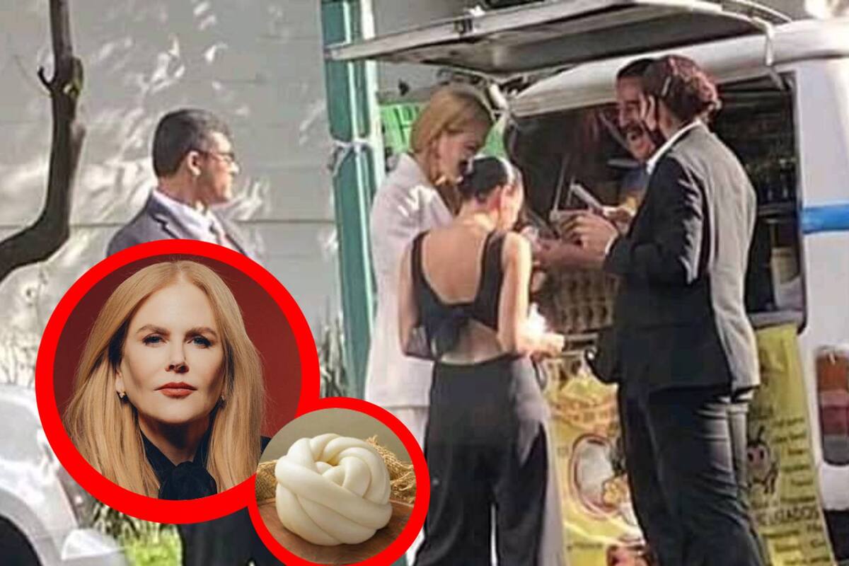 Sorprende Nicole Kidman al comprar queso artesanal en las calles de México