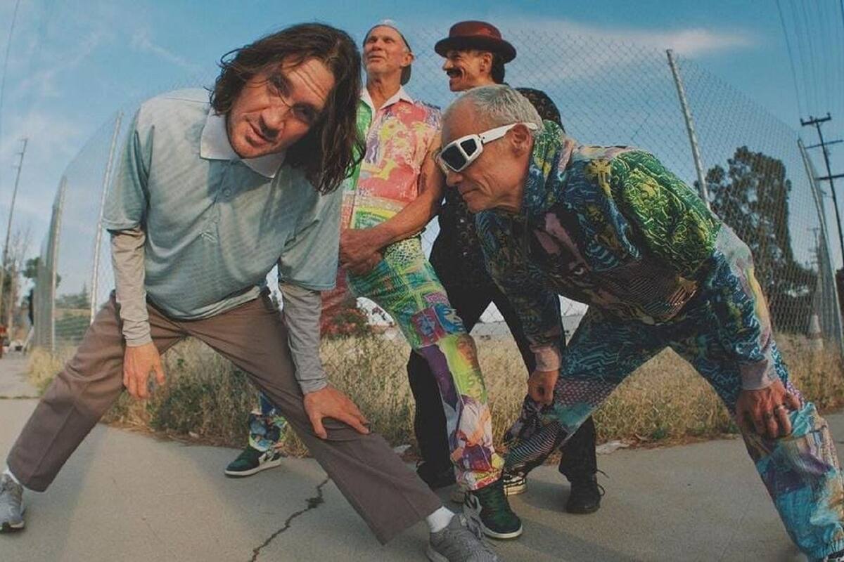 Red Hot Chili Peppers anuncian su gira internacional para 2023 con grandes invitados