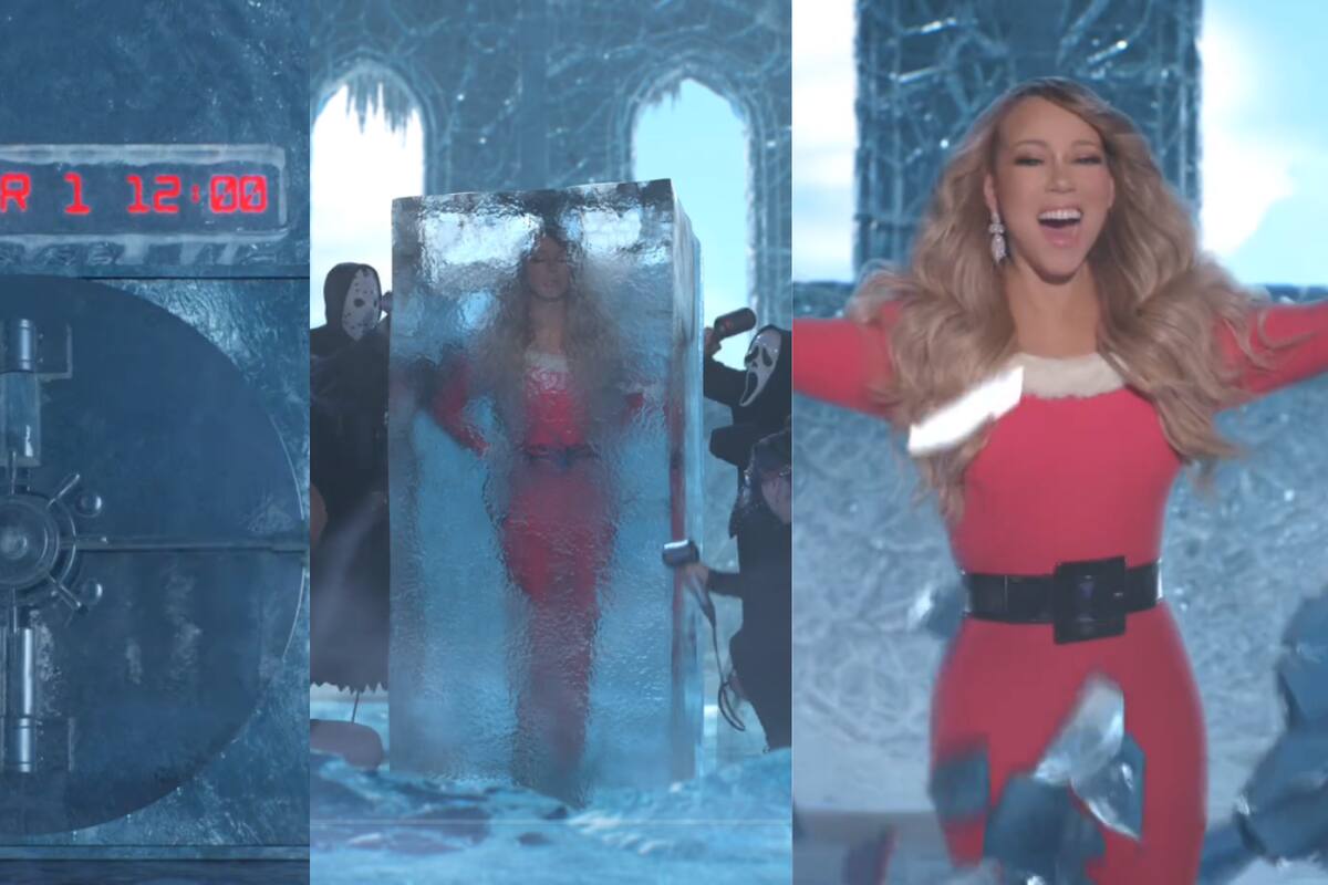 ¡Ya es oficial! Mariah Carey se "descongela" y da la bienvenida a la temporada navideña