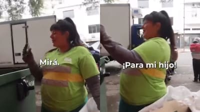 “¡Mira! Figuritas del Mundial para mi hijo”: mujer que trabaja recogiendo basura halla un conjunto de estampas del álbum del Mundial