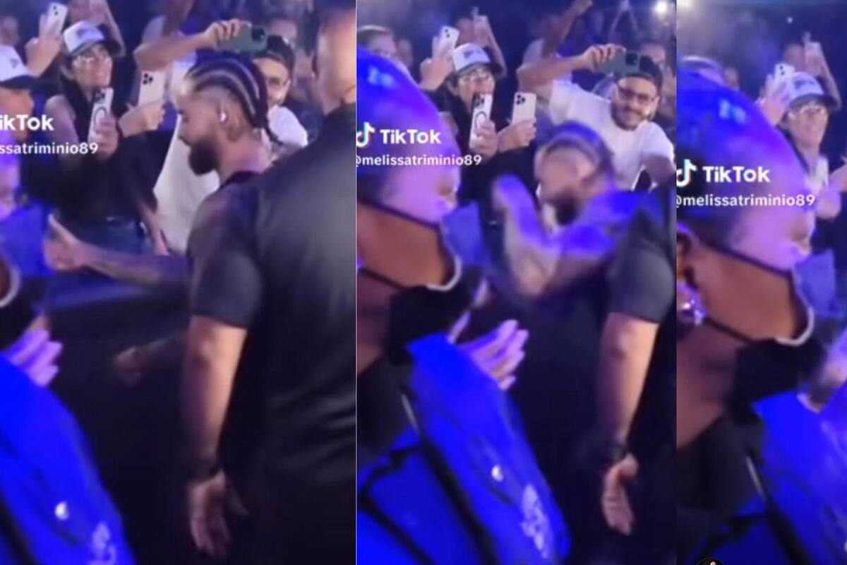 Maluma golpea a fanático; no estaba de humor para fotos