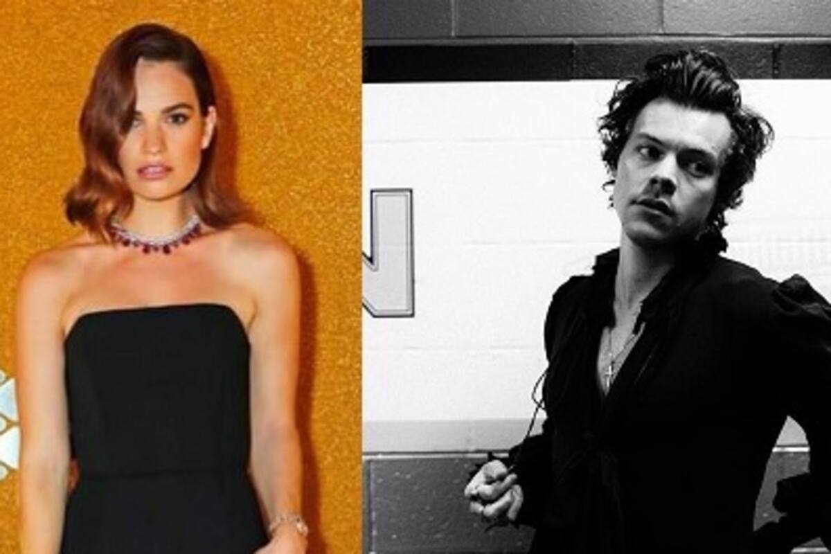 Harry Styles y Lily James juntos... en una película
