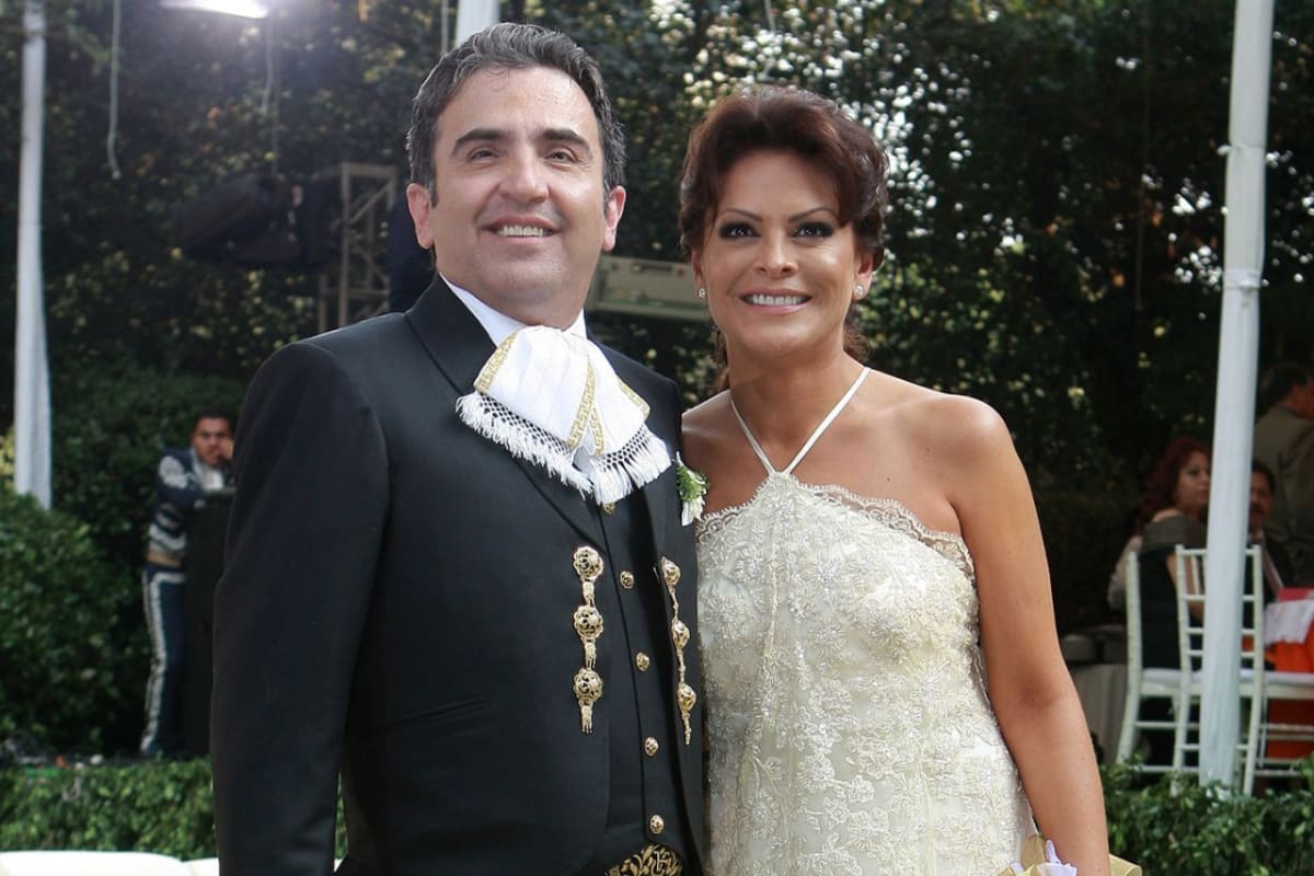Mara Patricia Castañeda y Vicente Fernández Jr. se vuelven a ver tras casi diez años de su separación