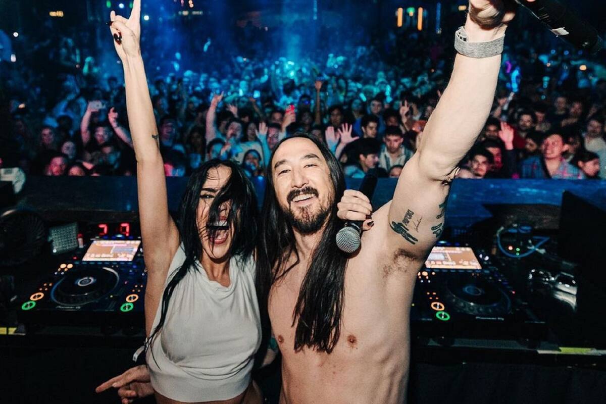 Se aproxima colaboración entre Danna Paola y Steve Aoki