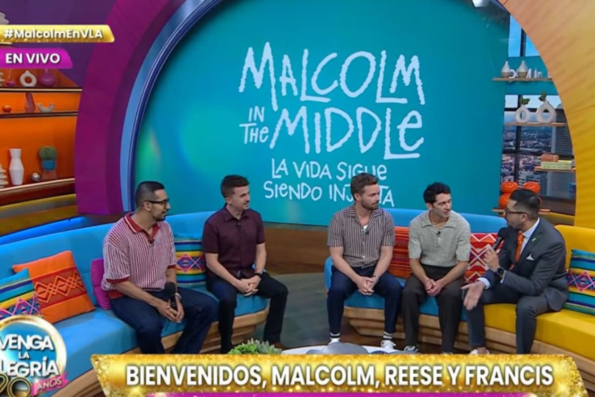 ¿Superaron el episodio con Katy Perry? El elenco de Malcolm asombra en Venga la Alegría con una aparición impecable