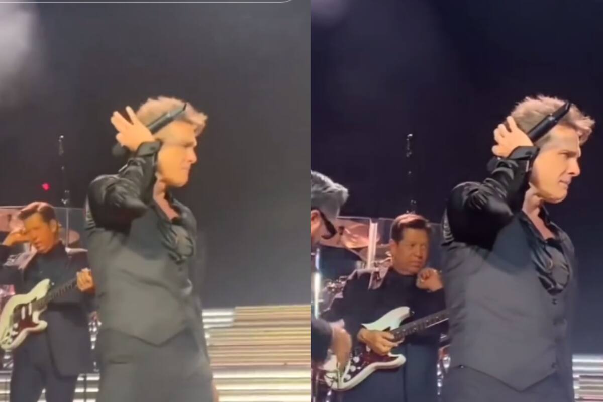 Luis Miguel experimenta molestias en el oído durante un concierto: ¿Qué significa esto para el cantante?