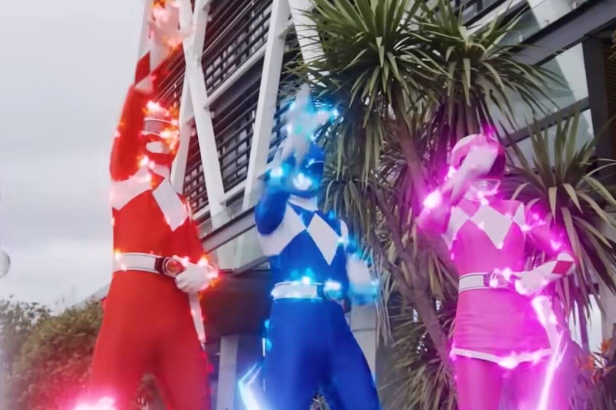 Netflix revela tráiler de “Power Rangers” con su primer elenco original