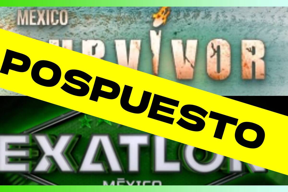 Posponen la gran final de "Survivor México" y el gran inicio de "Exatlón México"