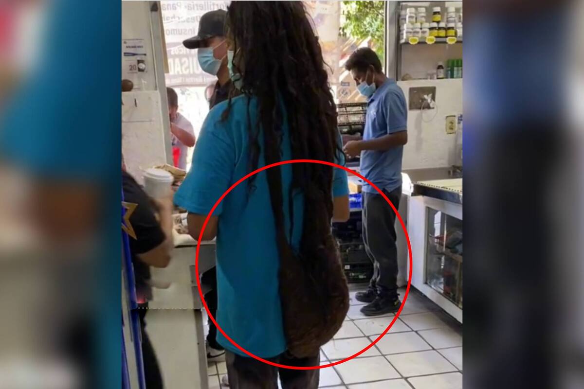 VIRAL: Hombre asombra a TikTok con bolsa hecha de su cabello