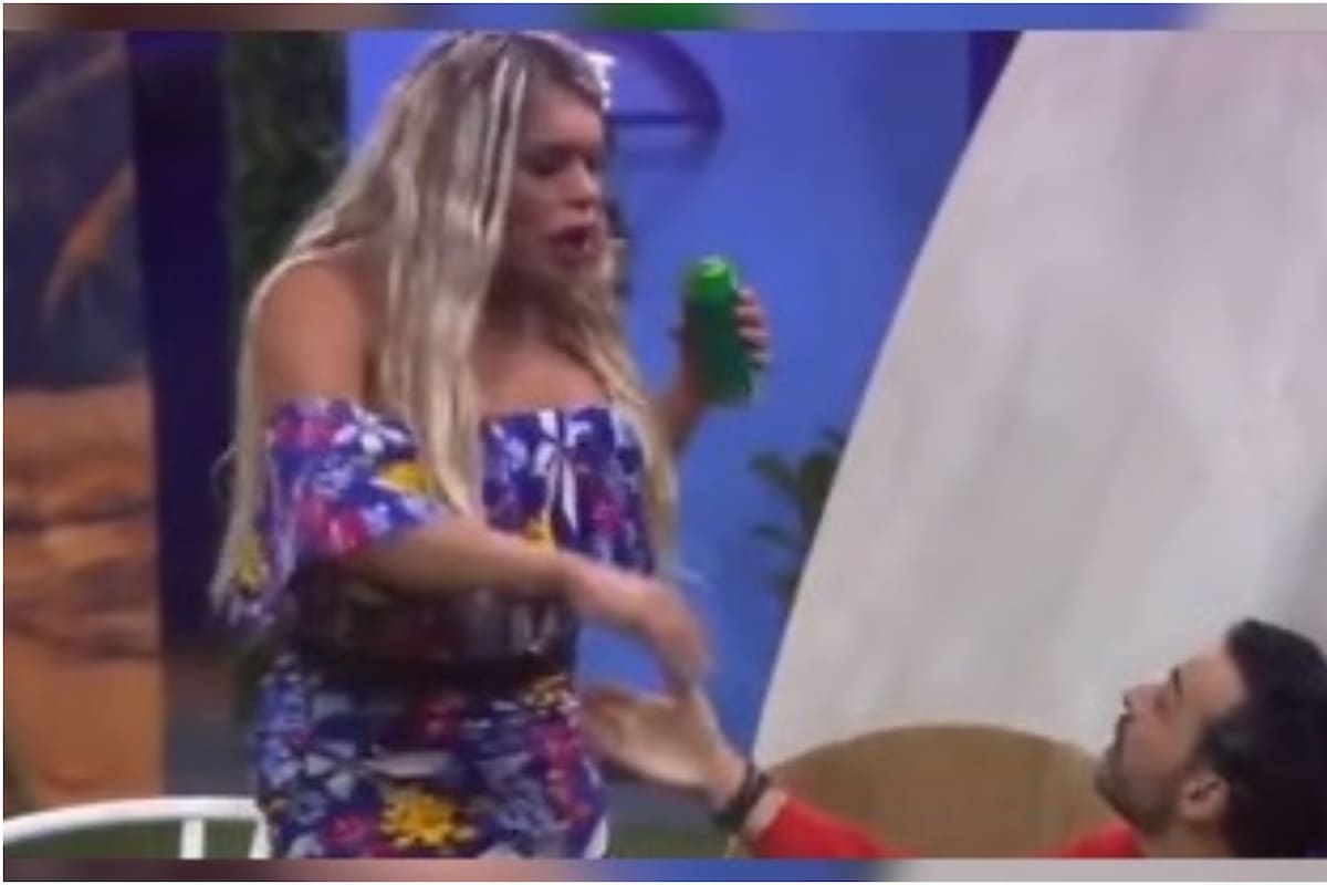 Wendy Guevara y Apio Quijano protagonizan acalorada pelea durante la fiesta temática