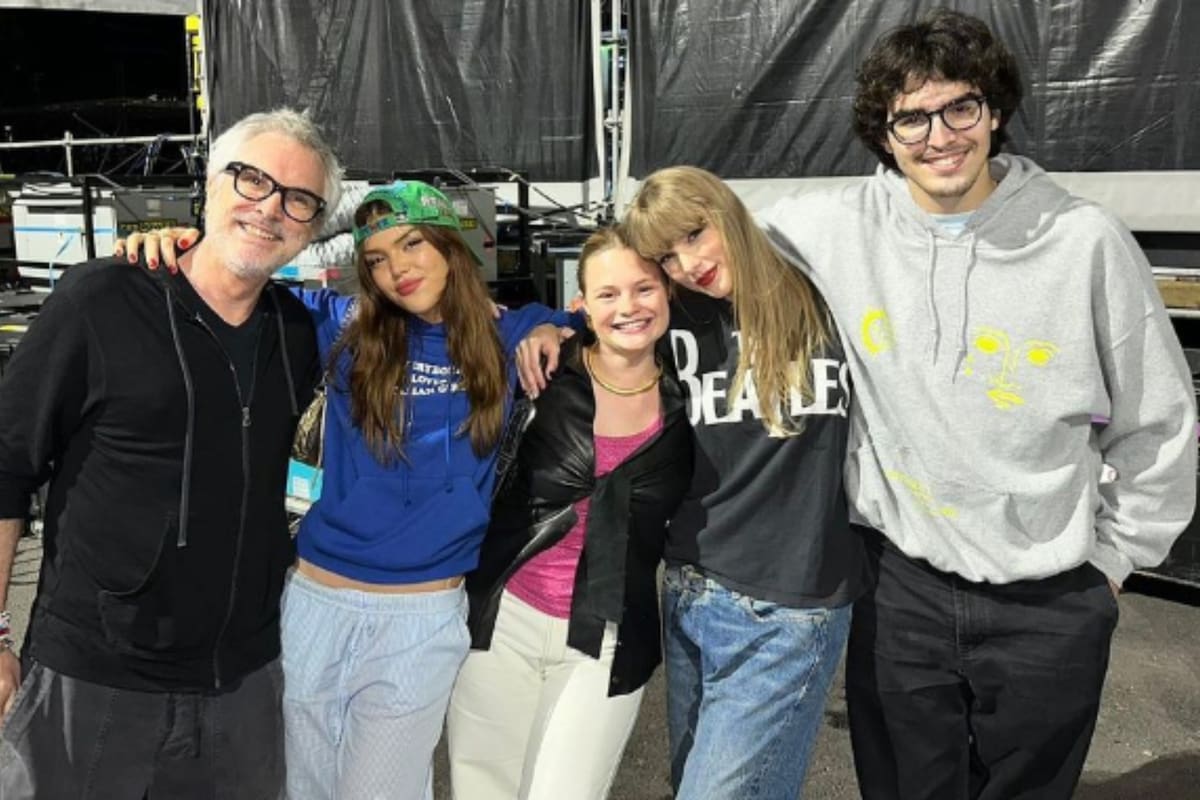 Alfonso Cuarón y sus hijos comparten su experiencia en el concierto de Taylor Swift en México
